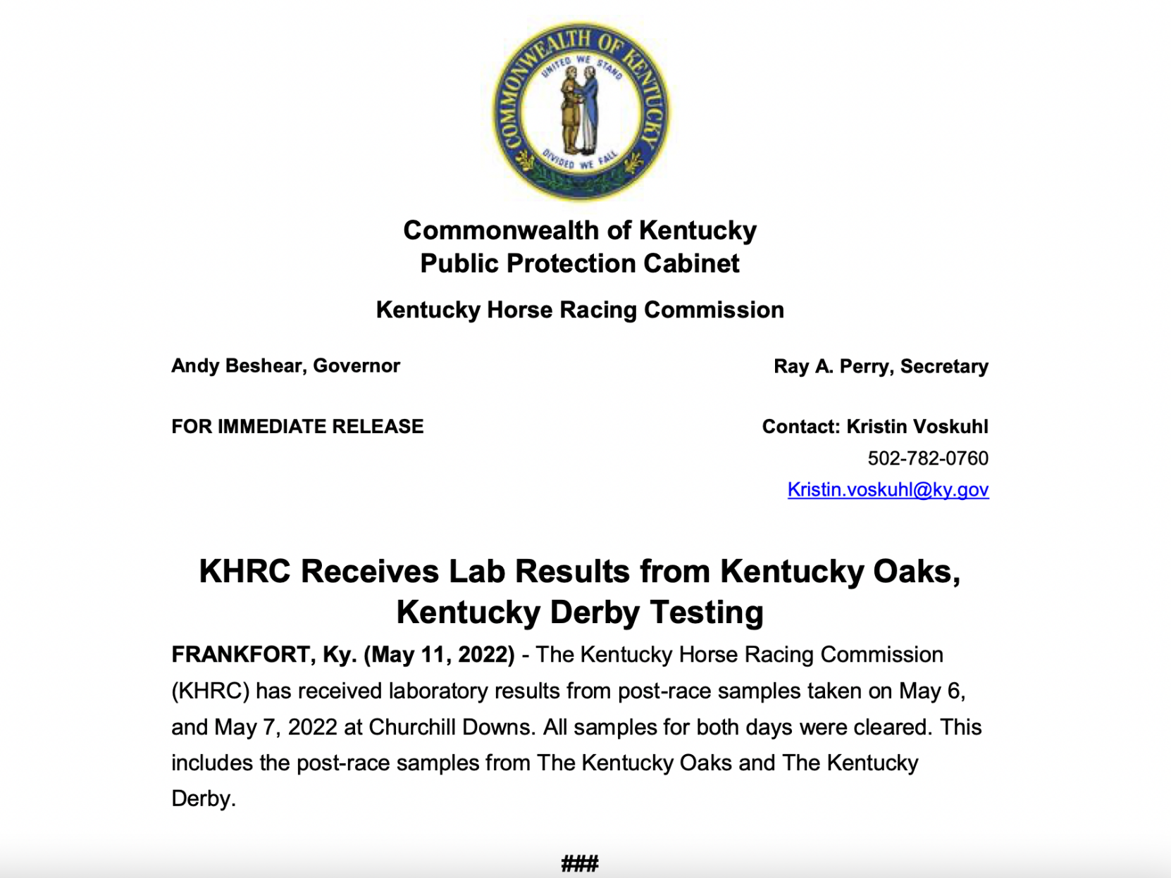 KHRC letter